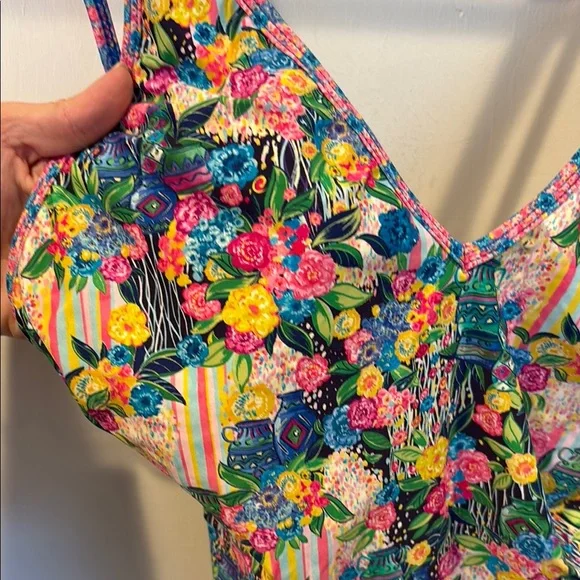 Floral One-Piece Swimsuit - Picture 3 of 5